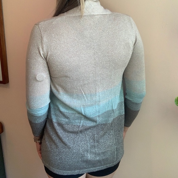 NWT Windsmoor Metallic Sparkly Cardigan Size Small - Picture 8 of 12